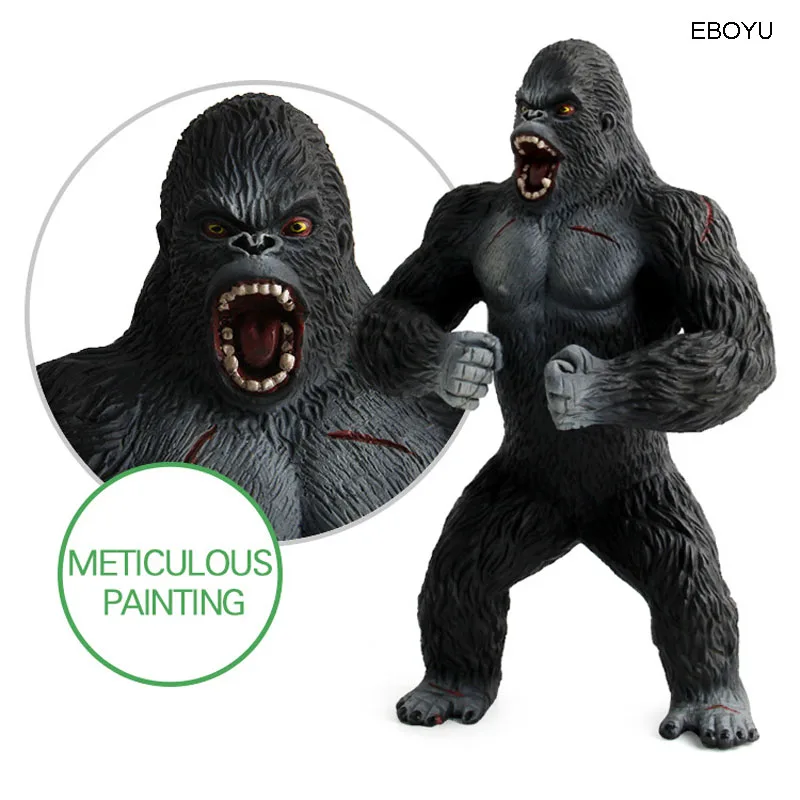 EBOYU игрушечная фигурка 7 5 &quotGorilla Ape Реалистичный дизайн статуэтка орангутана с