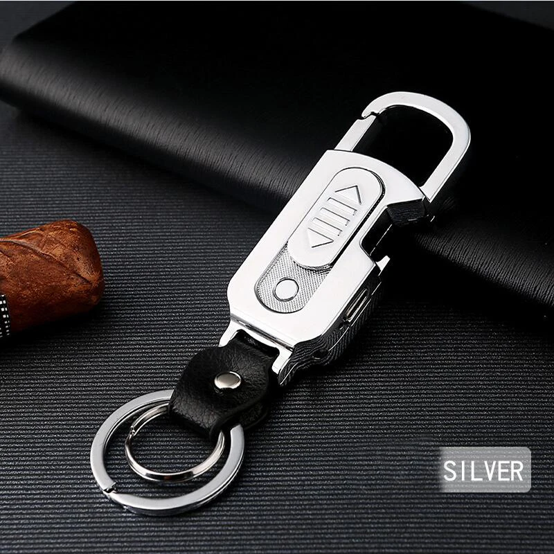 Беспламенная электронная открывалка для сигар брелок ключей с USB-зарядкой | Дом и