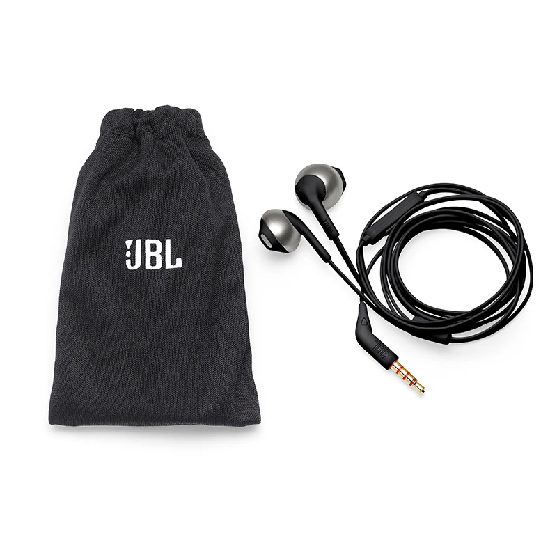 JBL T205 полу наушники широкий динамический диапазон микрофон телефон гарнитура