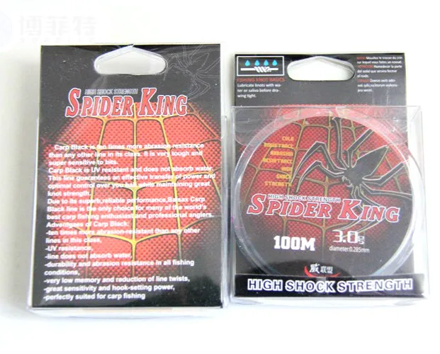 Высококачественная 4-жильная серия однометровая плотная рыболовная леска