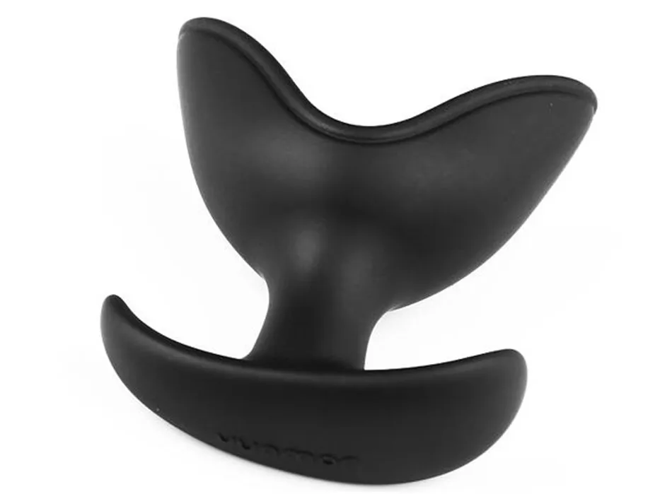 Мягкая силиконовая V образная Анальная пробка SM открывающаяся зеркало для