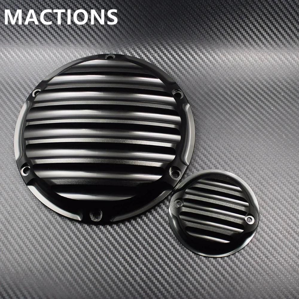 Черный чехол с таймером ностальгии Дерби для Sportster двигателя Harley 883 1200 XL XR SuperLow