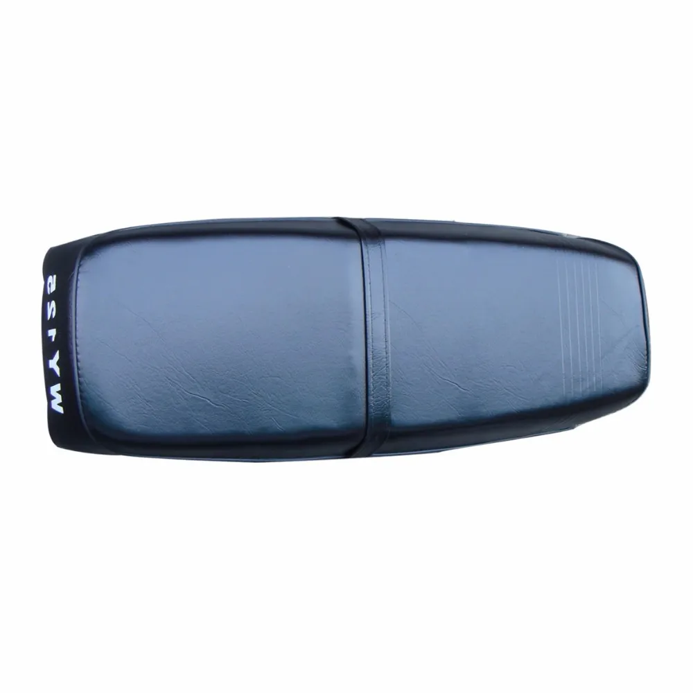 

WY125 Motorcycle Seat Assy Motorbike Black Leather Seat Cover Scooter Cushion