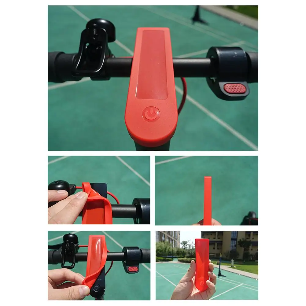 Новая водонепроницаемая панель крышка для Xiaomi M365 электрический скутер грязеотталкивающий силикон для M365 Профессиональный светодиодный дисплей силиконовый рукав