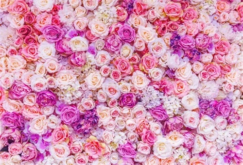 Laeacco Blossom Rose Flowers Свадебные настенные фоны для детской фотосъемки на заказ фоны для фотосъемки реквизит для фотостудии - Цвет: Светло-голубой