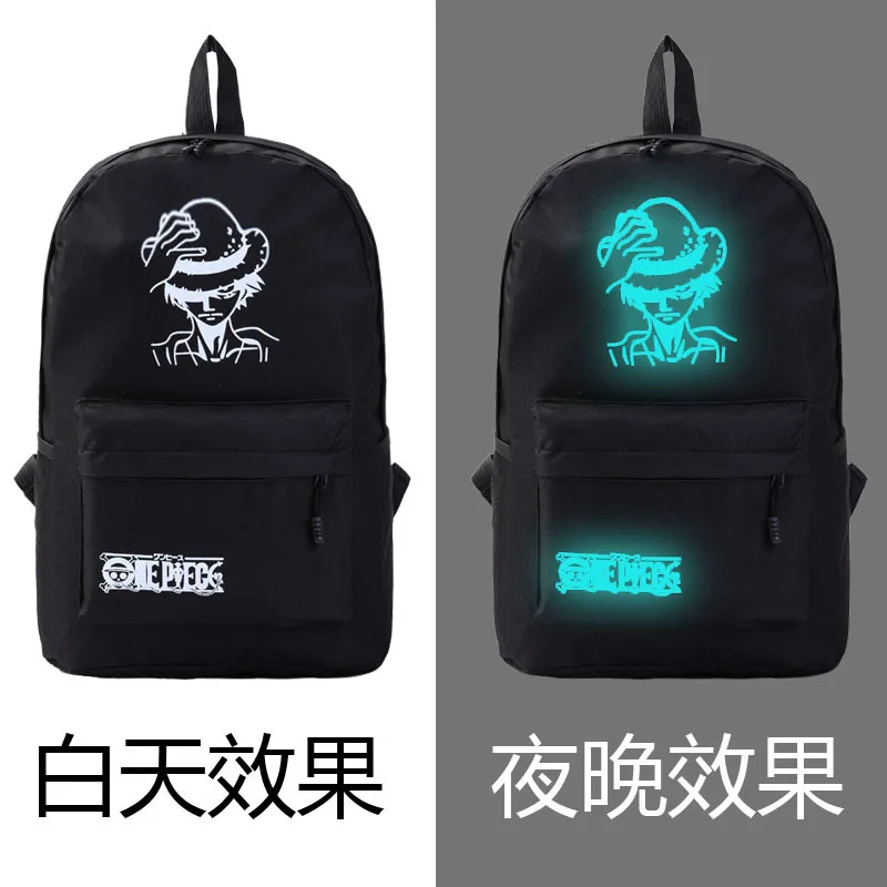 Style Student School Backpack Anime Luminous USB Charge Laptop Computer For Teenager Anti-theft Boys Bag | Багаж и сумки