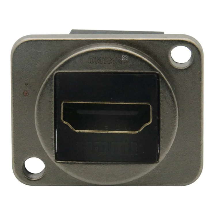 D type matal HDMI разъем с черным цветом