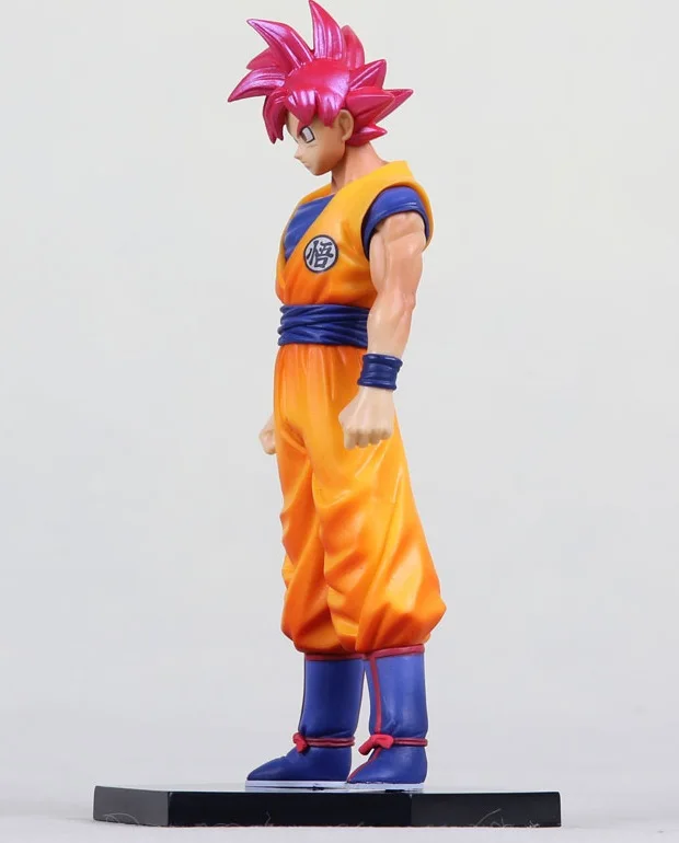 HKXZM Аниме Фигурка 16 см Жемчуг дракона Супер Saiyan God Son Goku ПВХ фигурка игрушка кукла