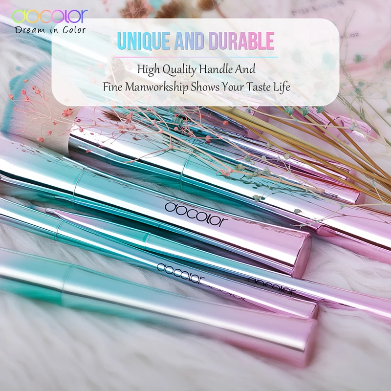 Docolor 11PCS набор кистей для макияжа Лучший рождественский порошок пудры Тени век