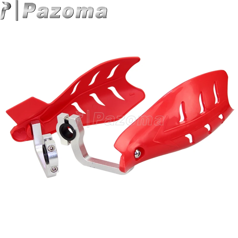 Red 22mm 28mm Bikes Motocross Handle Protector 7/8'' 11/8'' Bar Motorcycle Hand Guards For Honda CRF 250R 450R 250X MX Dirt Bike |