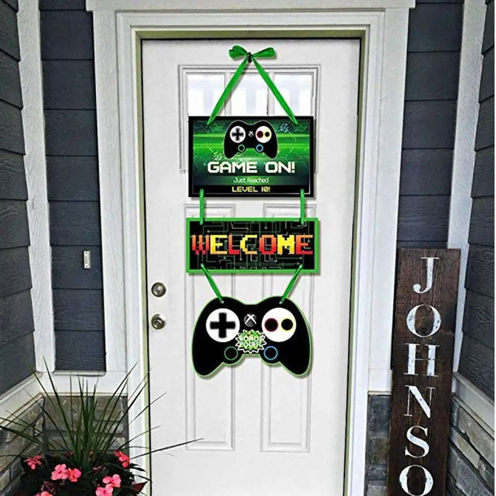 Вечерние аксессуары для игры украшения день рождения баннер с надписью визитная