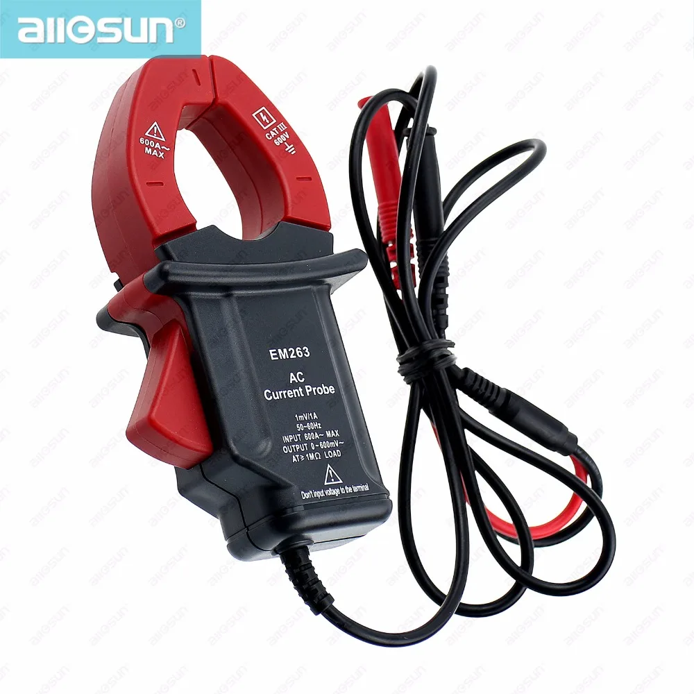 Мультиметр с токовым зажимом зонда AC/DC напряжение температура. Непрерывность