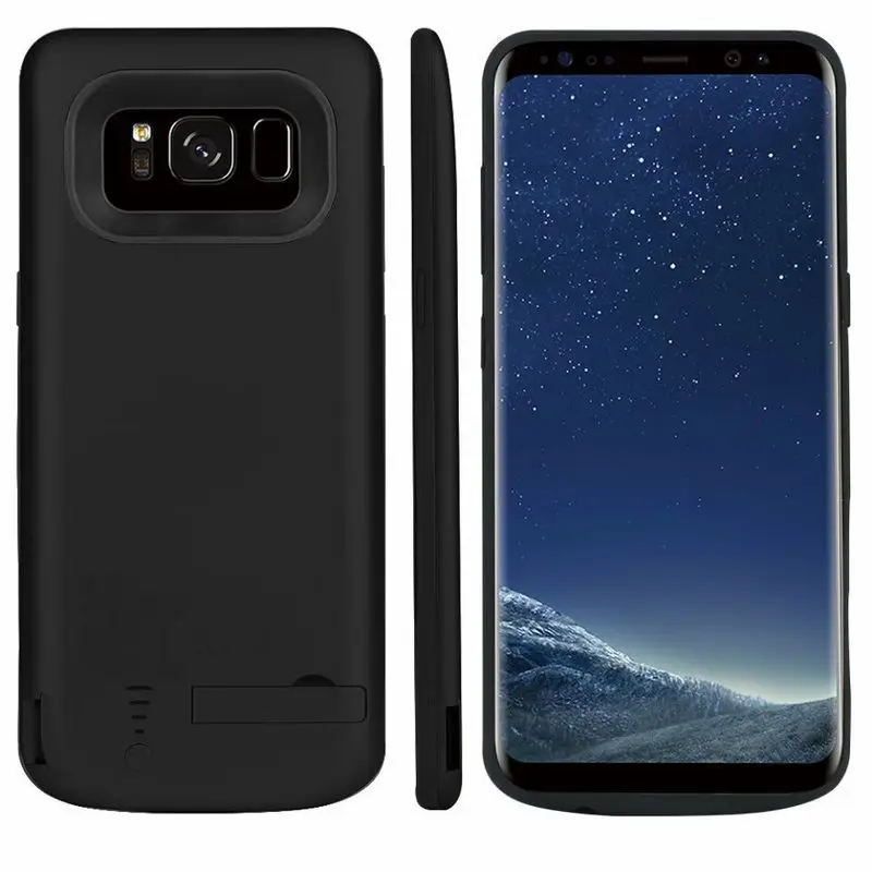 Чехол для батареи S8 Samsung Galaxy Plus 6500 мАч Внешнее зарядное устройство портативный