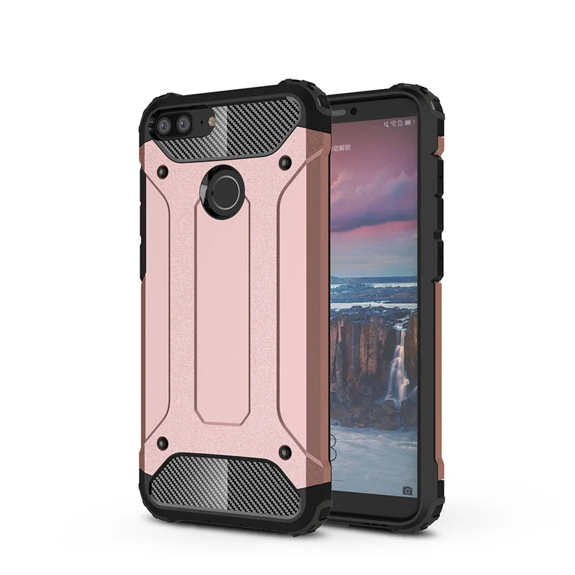 Rose Gold Для huawei Honor 6C 5X6X9 10 lite 8X Max 8 Pro 8C 5C V8 V10 чехол для huawei Y9 Y7 Y6 II Pro Y5 Y7 Prime задняя крышка - Цвет: Rose Gold