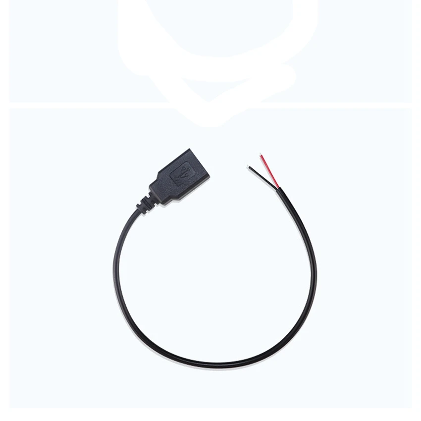 5 в 12 В 24 в USB разъем 30 см 1 м провод силовой кабель 2pin 4pin usb зарядка линия передачи данных использование для 3528 5050 светодиодные ленты