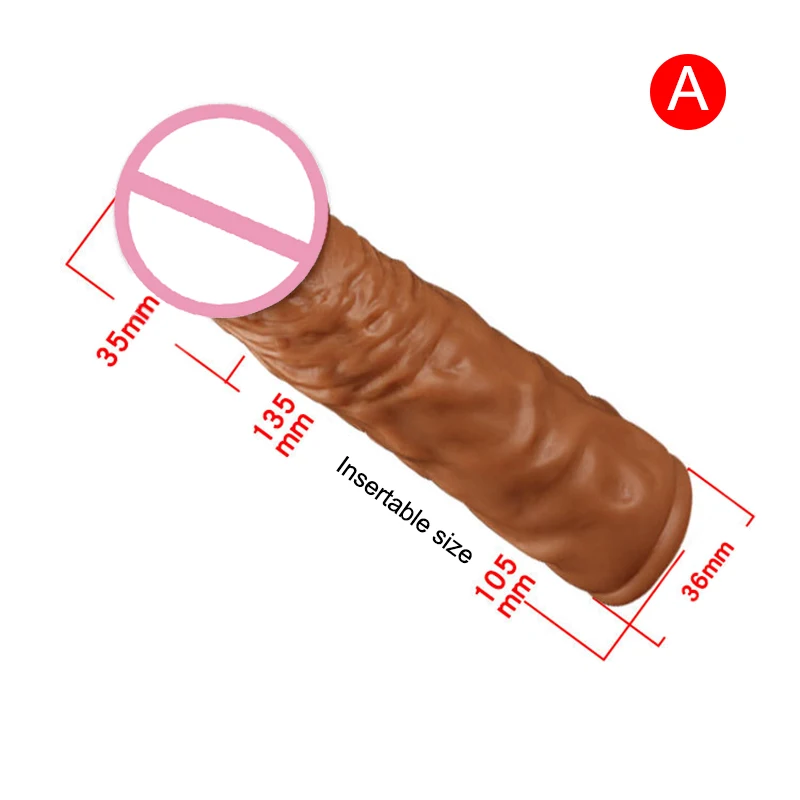 Увеличивающие мужские т презервативы для мужчин многоразовые насадки на пенис