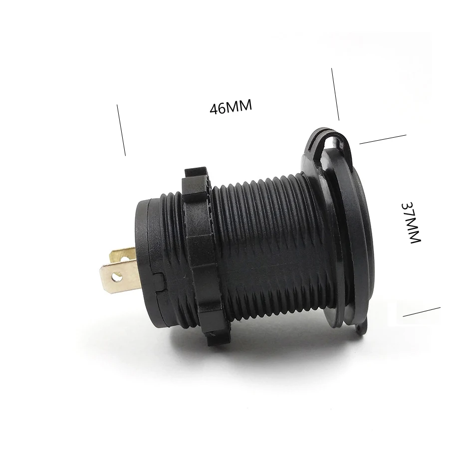 Водонепроницаемый двойной USB 12 24V 4.2A/DC автомобильный адаптер зарядное устройство