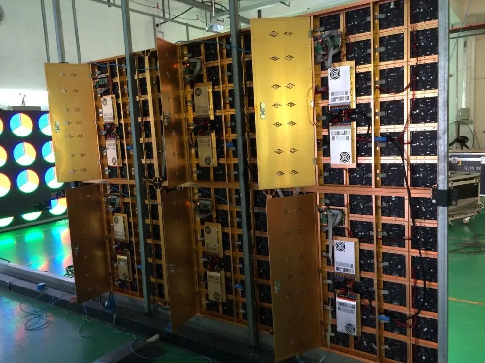 Полноцветный светодиодный дисплей для видео и изображения TEEHO P6 SMD наружный 576*576