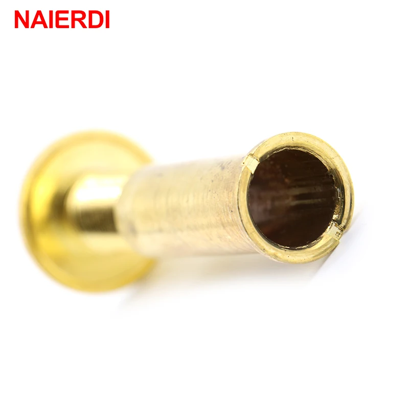 Naierdi deluxe 200 градусов удлинить Широкий формат глазок двери spyphole просмотра золото