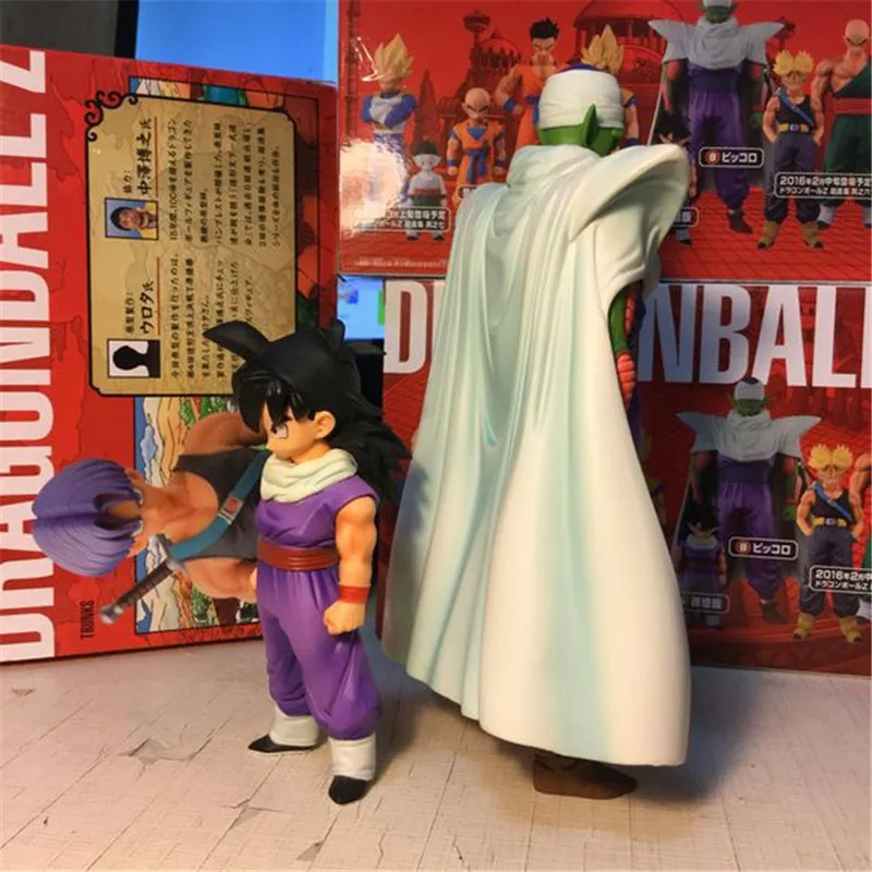 Dragon Ball Z Piccolo против Гоку прыжки битвы Cloakd Ver. Bick кисть Гоку Saiyan ПВХ Рисунок DBZ Коллекция Модель 25 см