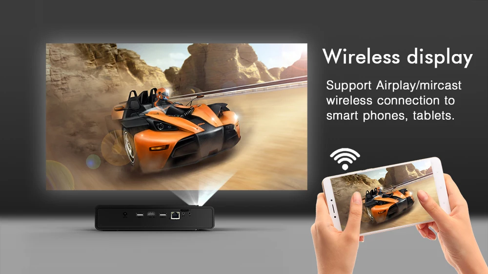 Умный Android wifi видео домашний кинотеатр светодиодный портативный мини HD DLP 3D проектор ТВ коробка для Full HD 1080P HDMI 4K с IP tv Live tv