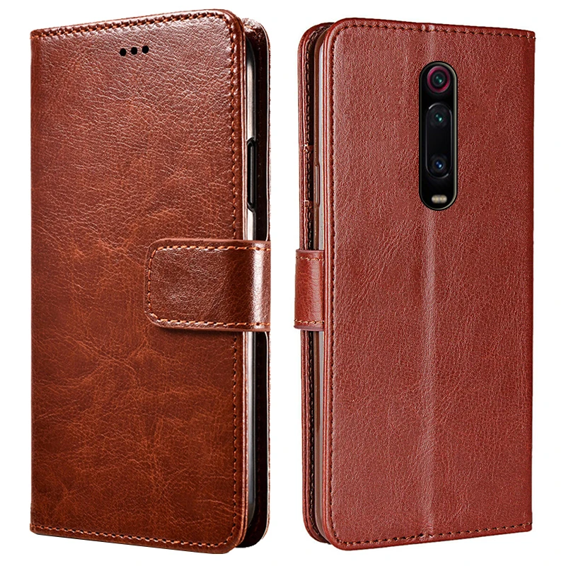 Чехол для Xiaomi Redmi K20 Pro кожаный силиконовый чехол бумажник K 20 телефона откидные