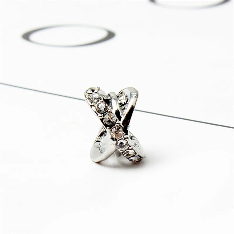 2018 новая Вселенная Crystal Сердце Шарм Бусы Fit Щепка Подвески Браслет DIY оригинальные