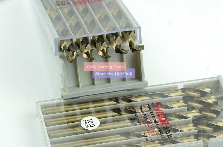 10 шт. сверла из высокопрочной стали для цветов конопли и кобальта 1 0 8 5 мм 2 3 4 6 7