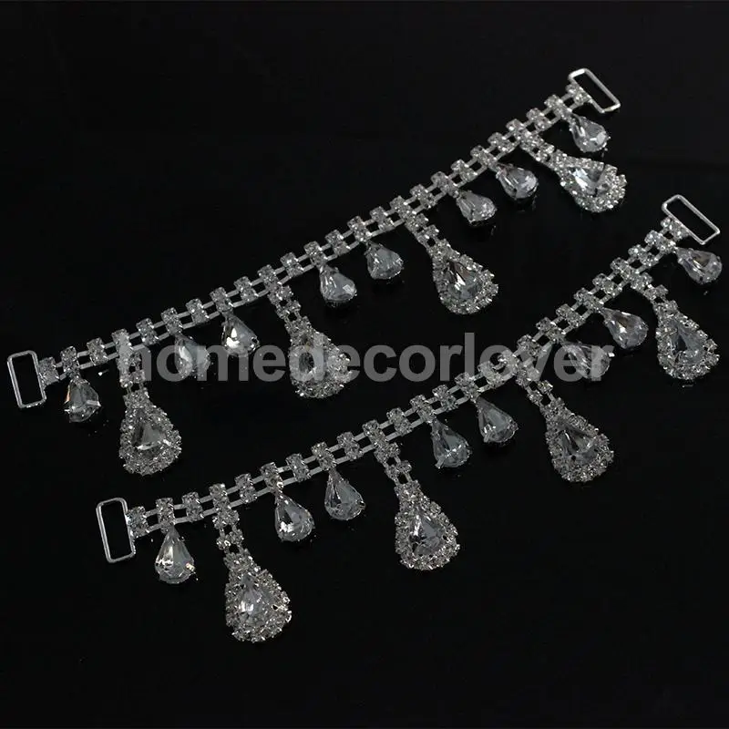 Горячая продажа Кристалл Стразы соединительный элемент для бикини/пряжка цепи