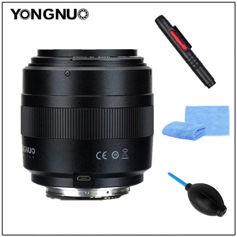 Светодиодная лампа для видеосъемки YONGNUO 50 мм YN50MM F1.4 Стандартный объектив с фиксированным фокусным расстоянием большой апертурой Автофокус для цифровой однообъективной зеркальной камеры Canon EOS 1300D 1200D 1100D 1000D 850D 5DIV 5diii 5D