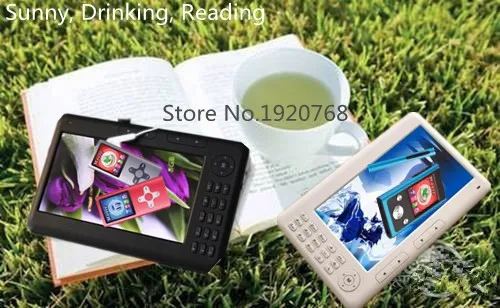Читалка 20 штук доставку службой DHL/FedEx 7-дюймовый экран для чтения электронных