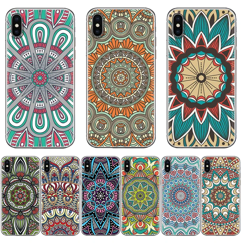 Back Phone Cover For Huawei P20 Lite/ Honor 8X/ Mate20 Pro/ Mate10 Lite Colorful Totem Series Case |