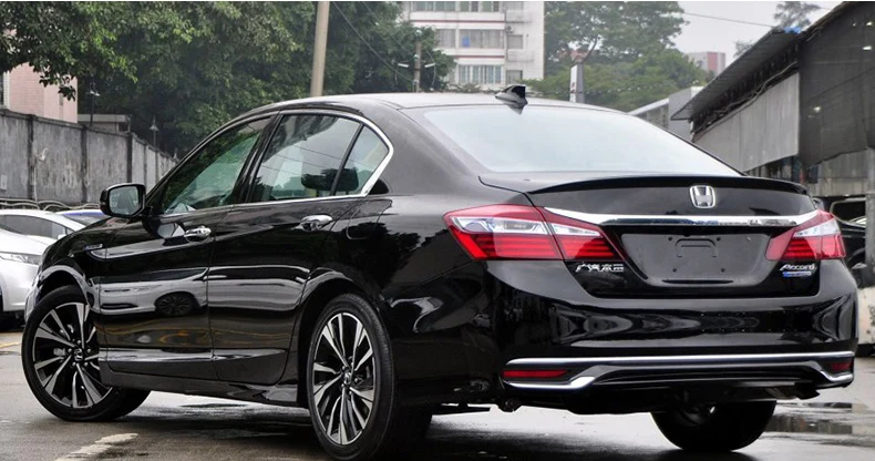 Lsrtw2017 abs автомобиля задний спойлер для honda accord 2012 2013 9th accord