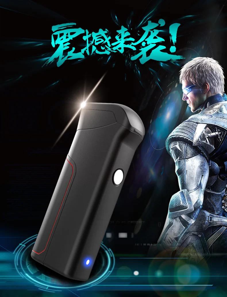 Металлическая ветрозащитная сменная батарея зажигалка с двойным