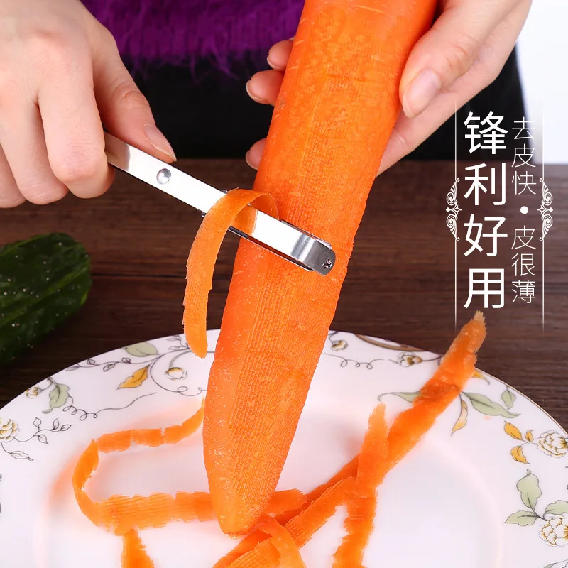 APPLE Овощечистка из нержавеющей стали многофункциональный очиститель Креативные