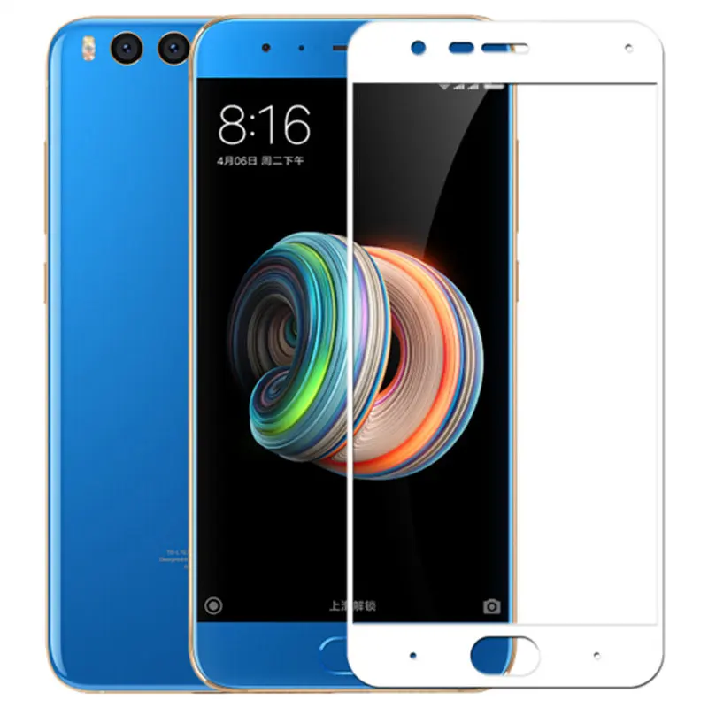 Полное покрытие из закаленного стекла для Xiaomi Mi Note 3 note3 MInote экран защитный 5