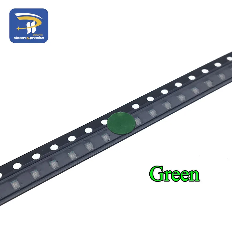 100 шт./лот 1206 SMD белый красный синий зеленый желтый 20 шт. каждый супер яркий 1206 SMD светодиодный Диод посылка комплект