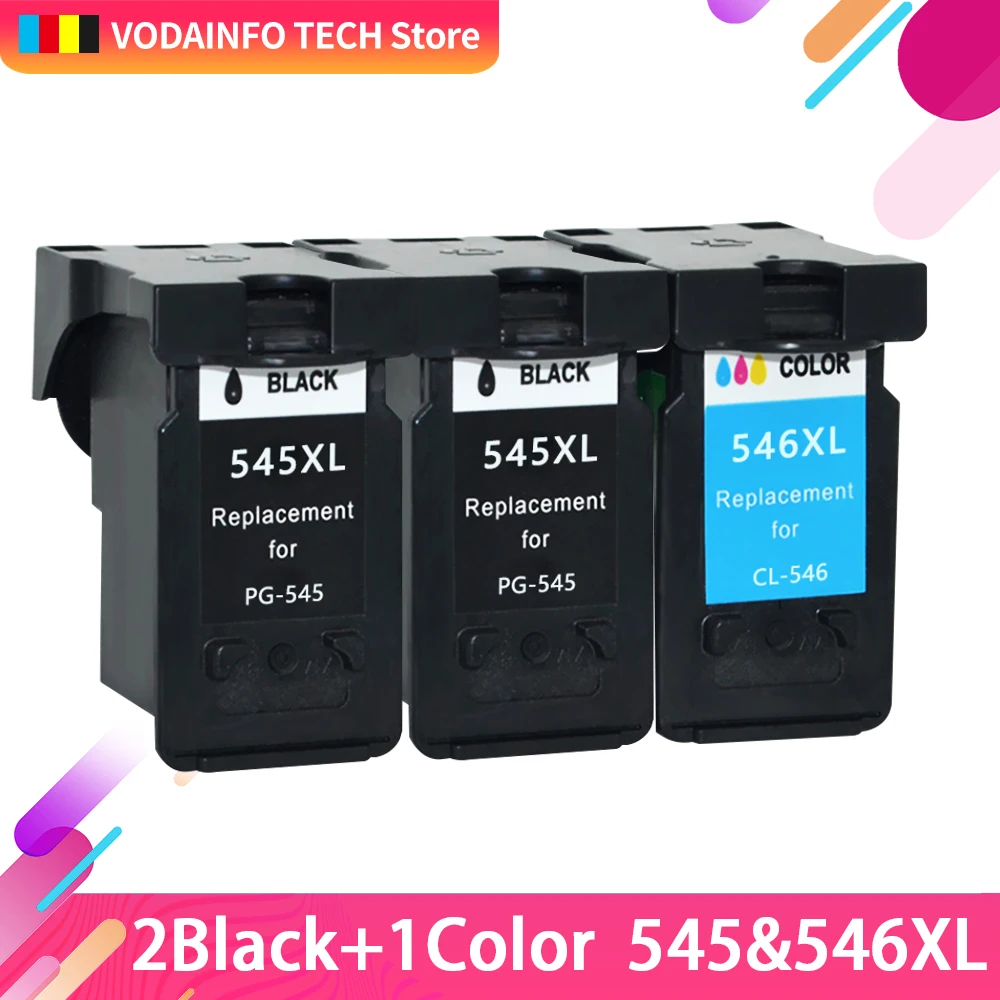 1 комплект + 1CL совместимый чернильный картридж для Canon PG-545 XL PG-545XL PG 545 PG545 Pixma iP2850