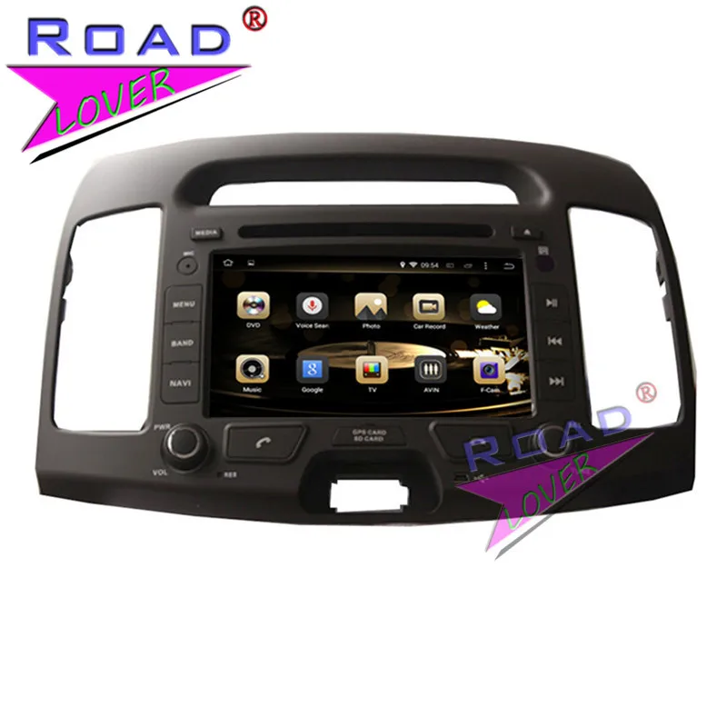 Roadlover Android 8 0 автомобильный DVD плеер радио для Hyundai Elantra 2007 2008 2009 2010 2011 Стерео GPS