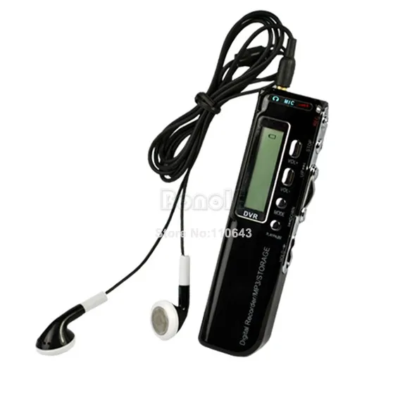 Праздничная распродажа! 4 ГБ многофункциональный цифровой диктофон телефон MP3