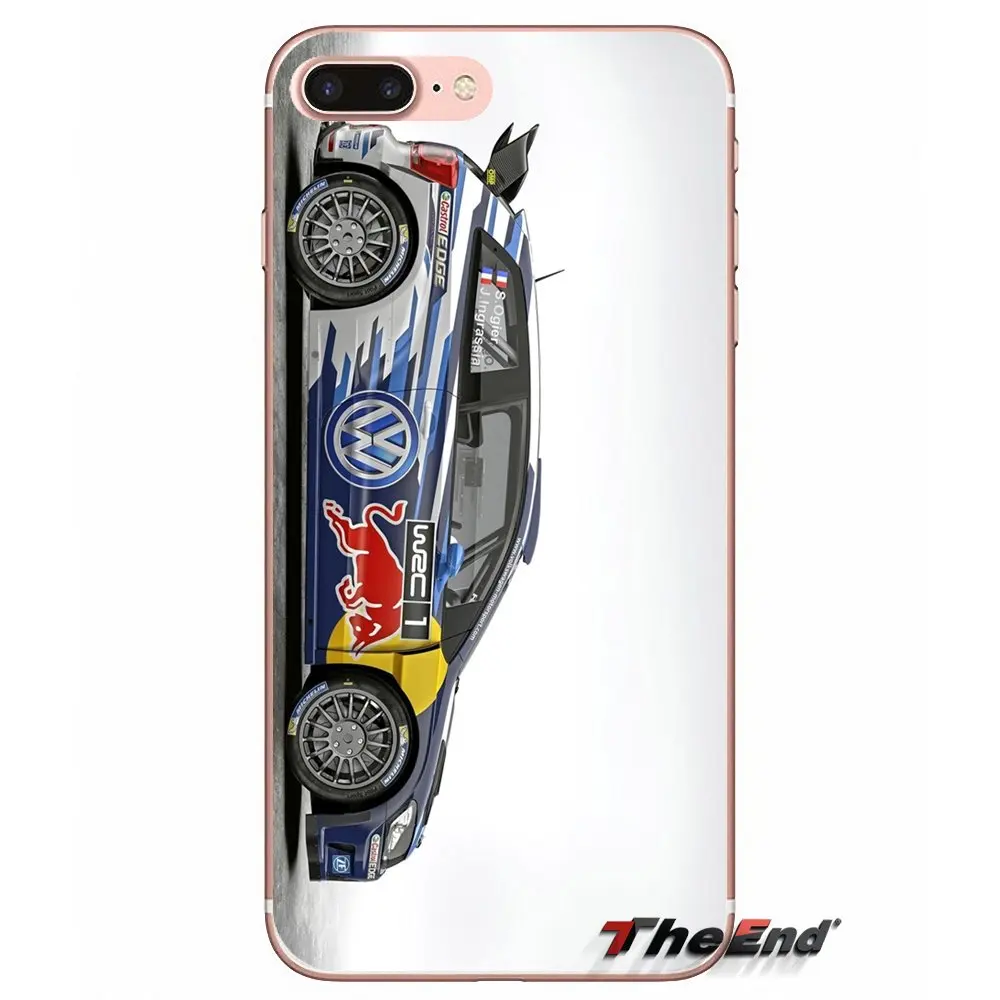 Прозрачные мягкие чехлы для Apple iPhone X 4 4S 5 5S SE 5C 6 6S 7 8 Plus 6sPlus 6Plus 7plus 8plus WRC Car Racing |