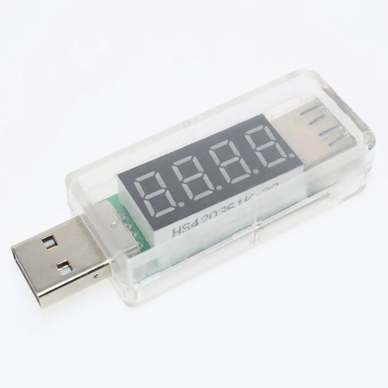 Зарядное устройство MIni USB для измерения напряжения и силы тока в мобильном