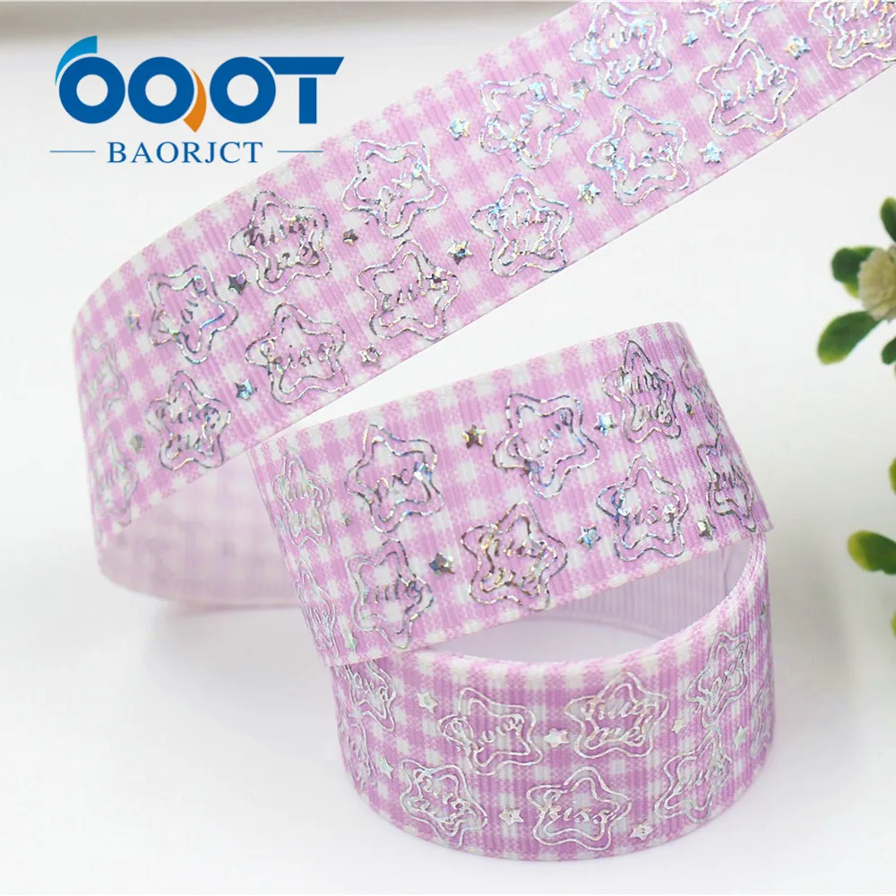 OOOT BAORJCT G-18609-385 25 мм 10 ярдов лазерная серебряная в форме сердца с принтом love
