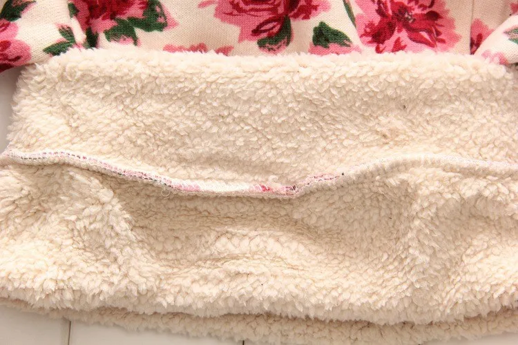 NYSRFZ детская одежда для мальчиков и девочек прекрасные цветы белая пушистая