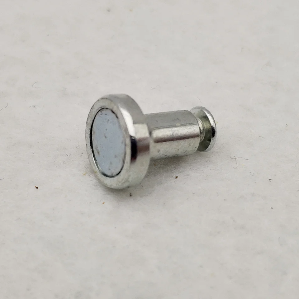 20 piezas de luz led de techo con imán fuerte, instalación magnética con tornillo de 8mm, 10mm, 12mm, soporte de imán fijo de fácil uso