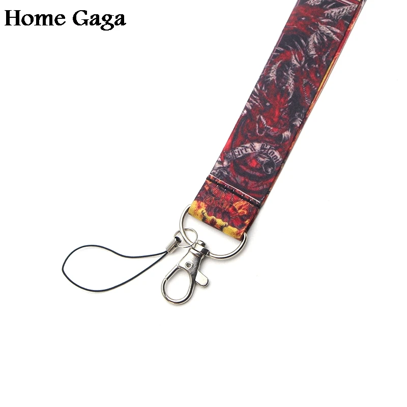 Homegaga Игра престолов фильм шейный ремешок для ключей очки держатель для карт из Бисера Брелок для телефонов камеры лямки D1179
