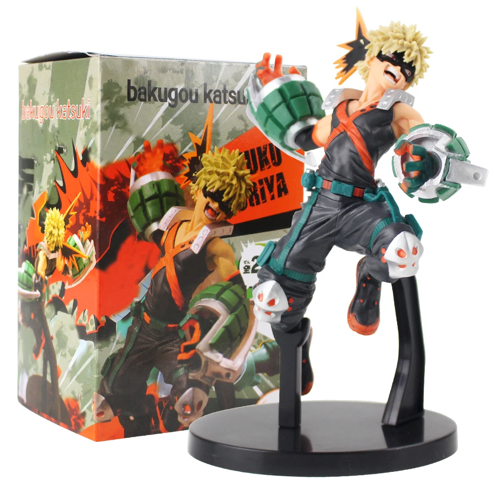 17 см мой герой удивительные герои bakugo katsuki фигурка игрушки куклы Brinquedos Figurals