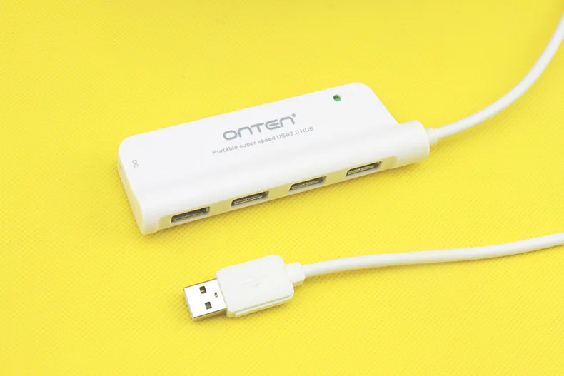 Высокоскоростной Портативный 4-портовый USB-концентратор 3 0 с индикасветильник