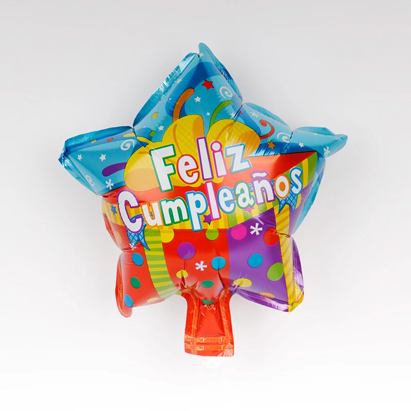 10 дюймовые фольгированные воздушные шары Feliz Dia испанский Te Amo 500 шт. украшения для