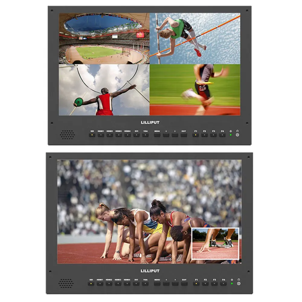 LILLIPUT BM280 4KS Новый 28 &quot3840x2160 4x4K HDMI 3G SDI In &amp Out трансляционный режиссерский монитор с